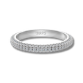 Anillo Moissanita Redonda 0.735CT