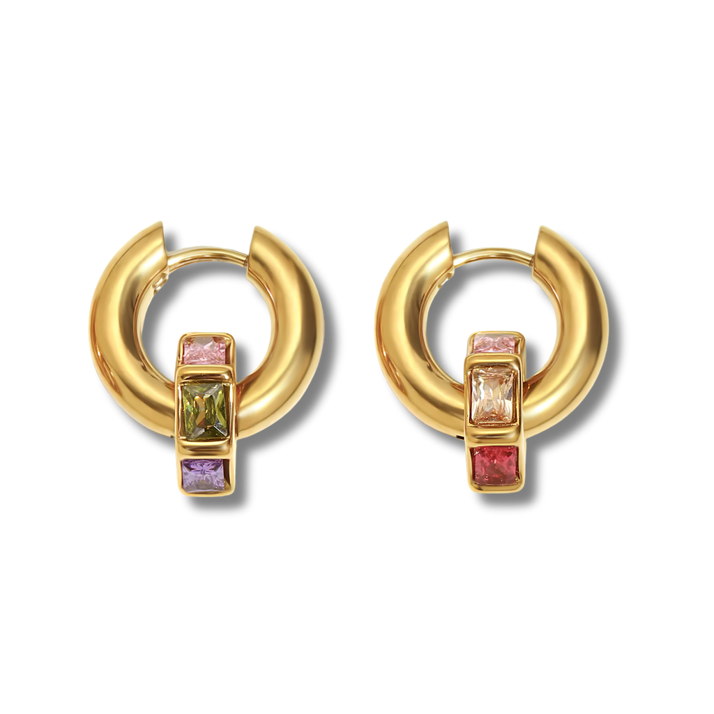 Pendientes Prisma Doré