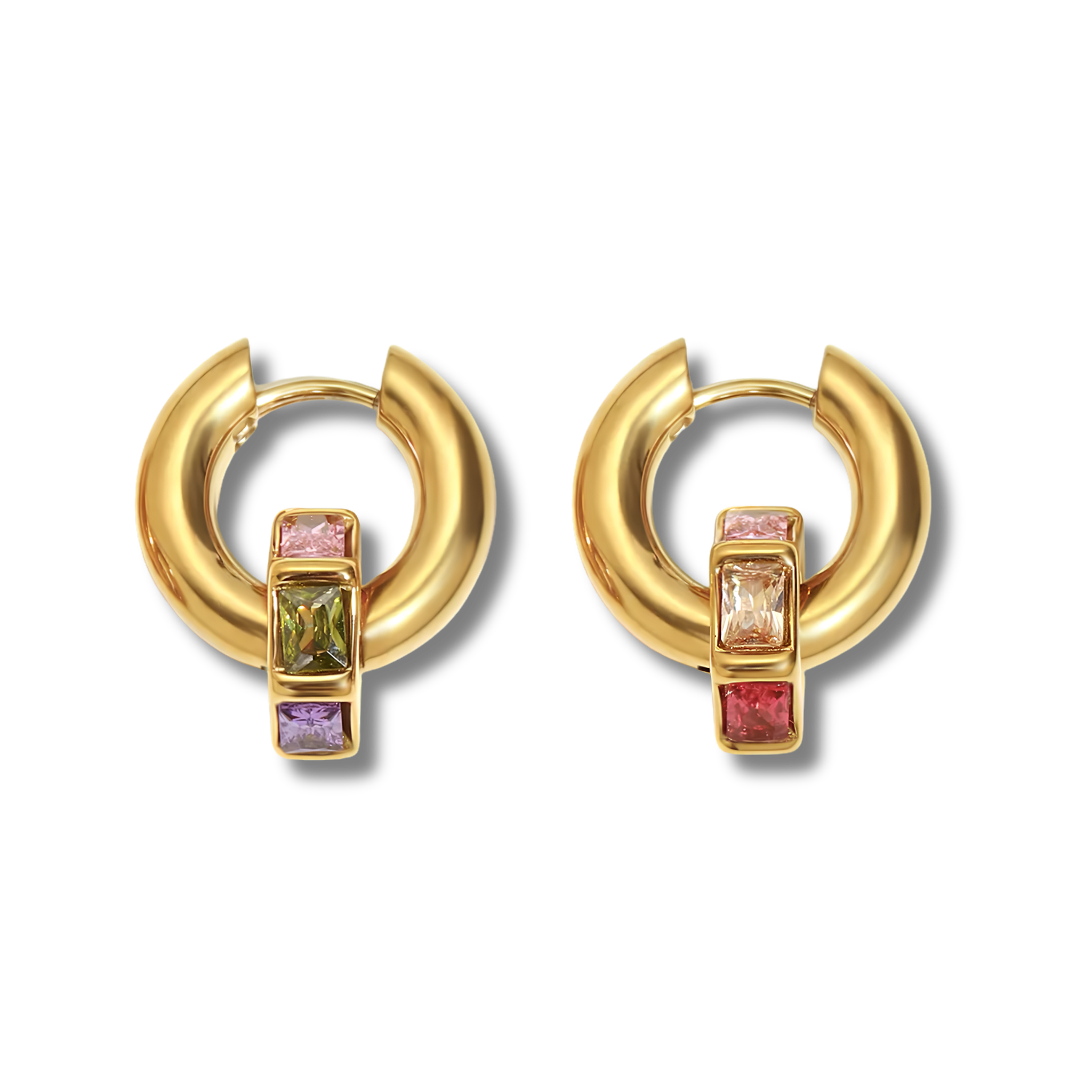 Pendientes Prisma Doré