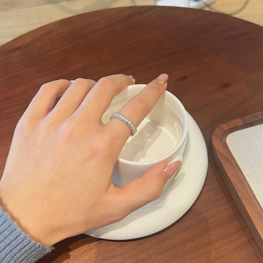 Anillo Moissanita Éternité 0.525CT