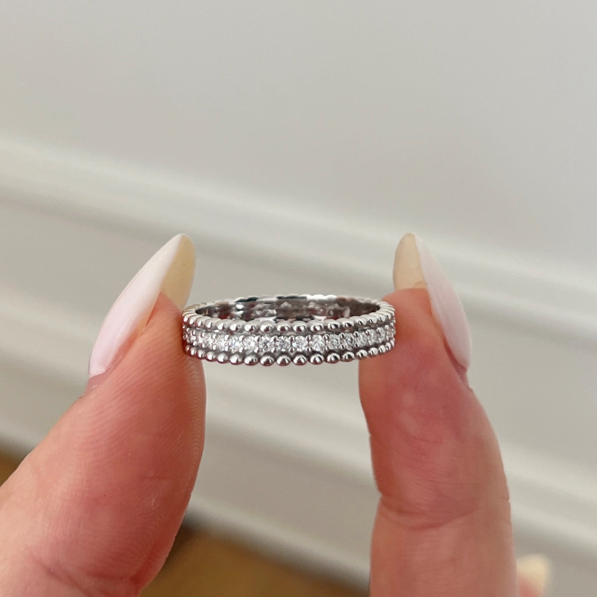 Anillo Moissanita Éternité 0.525CT