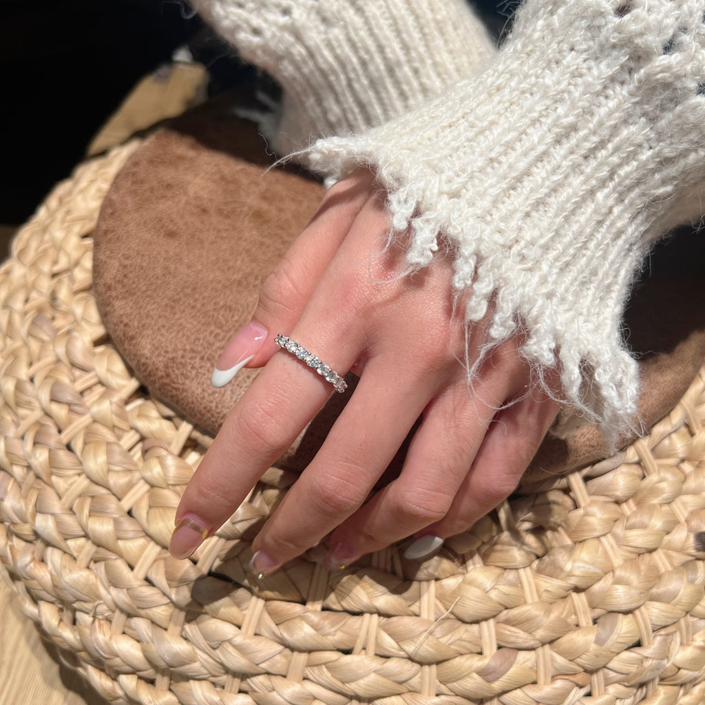 Anillo Moissanita Redonda 1.9CT