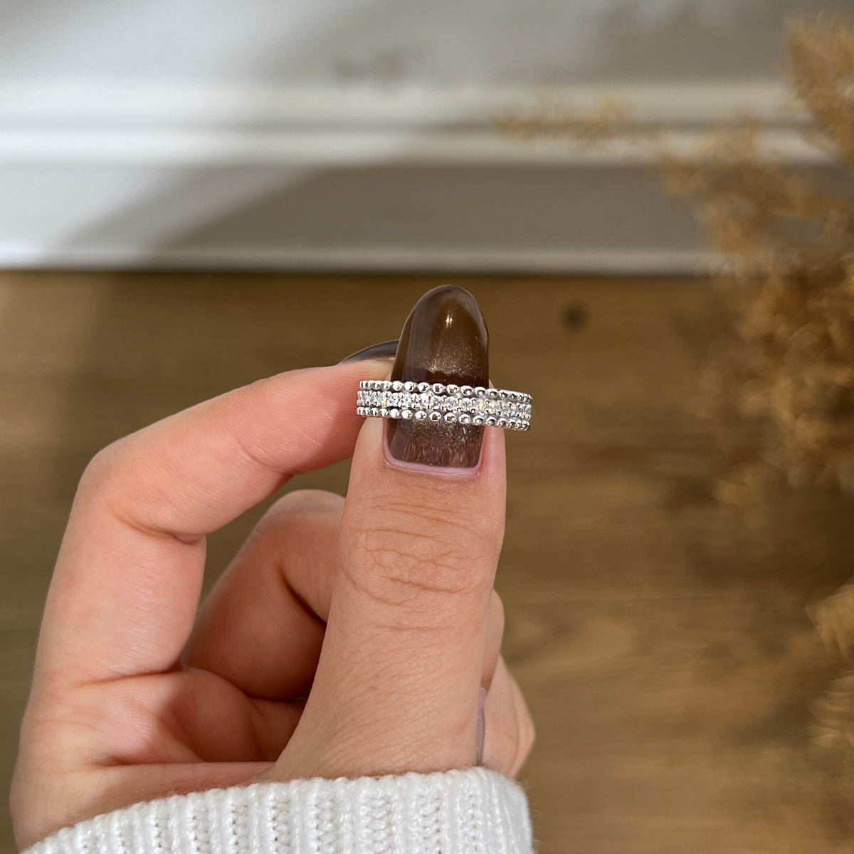 Anillo Moissanita Éternité 0.525CT