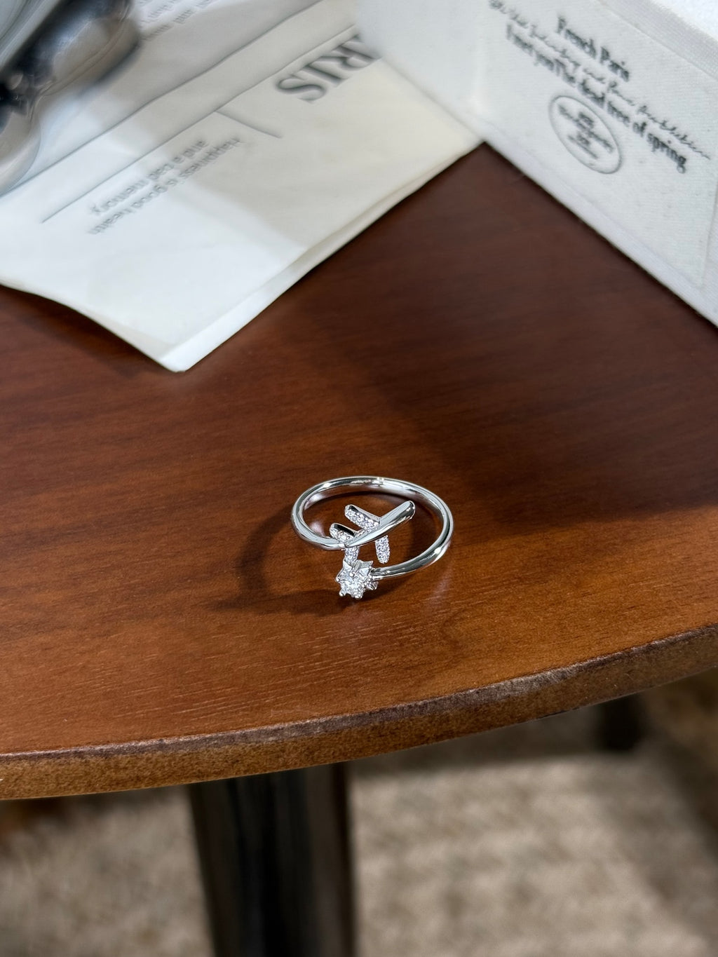Anillo Moissanita Voyage 0.13CT