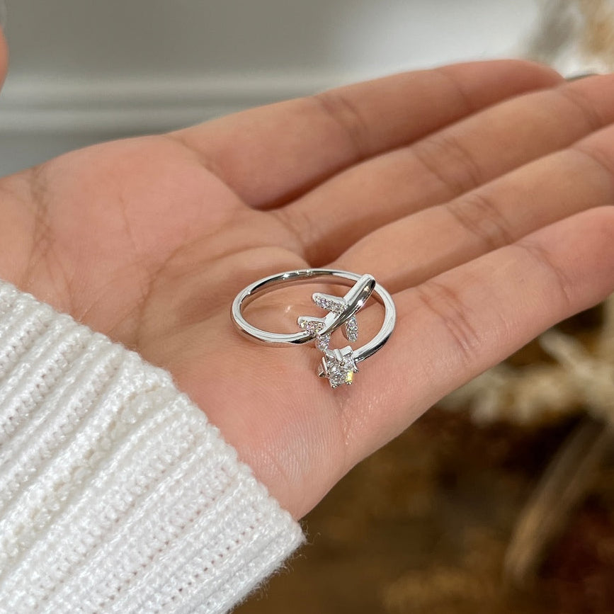 Anillo Moissanita Voyage 0.13CT