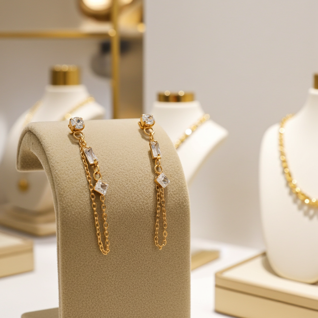 Pendientes Cadena Prisma