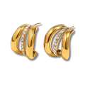 Pendientes Lúmina Triple Aro