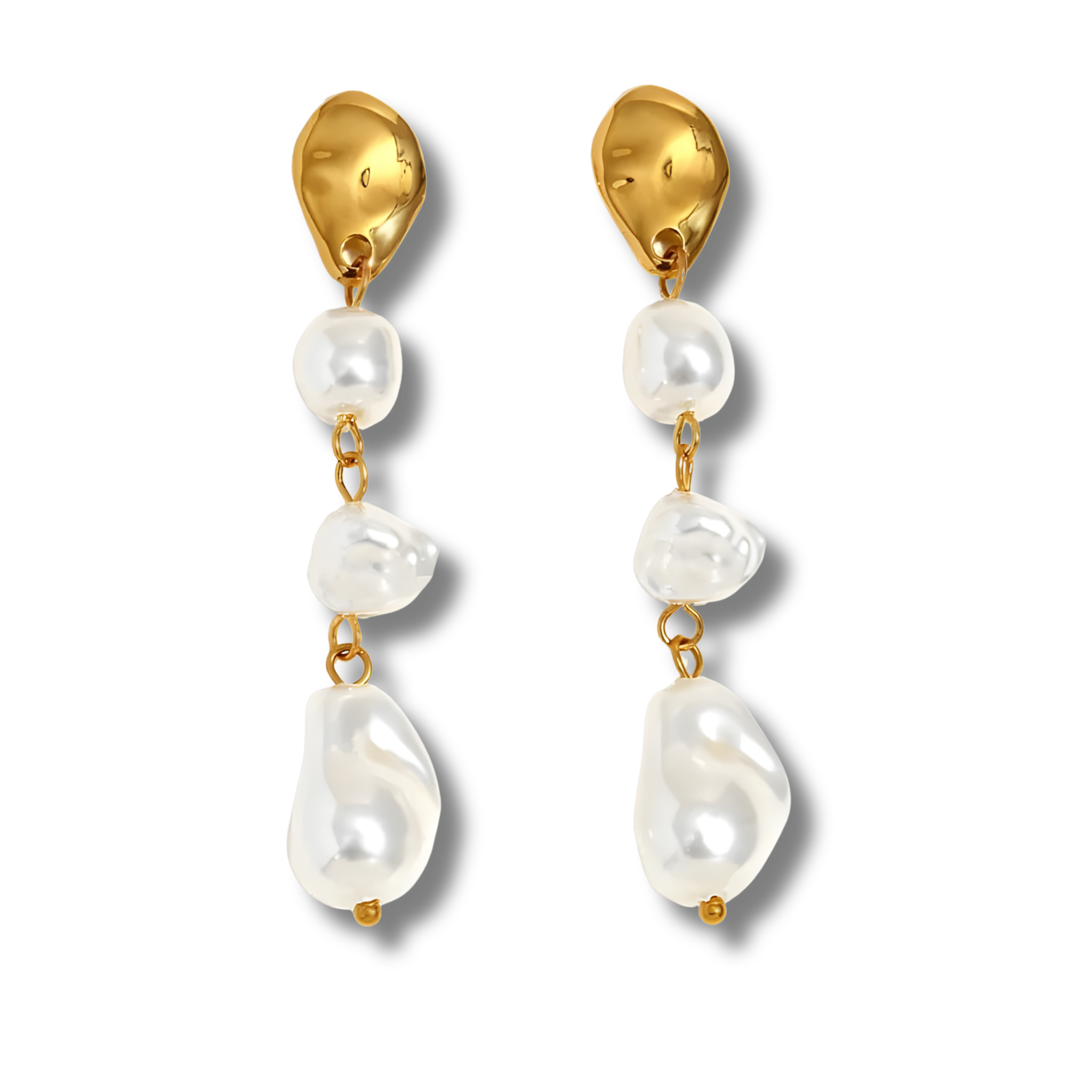 Pendientes Marea de Perlas