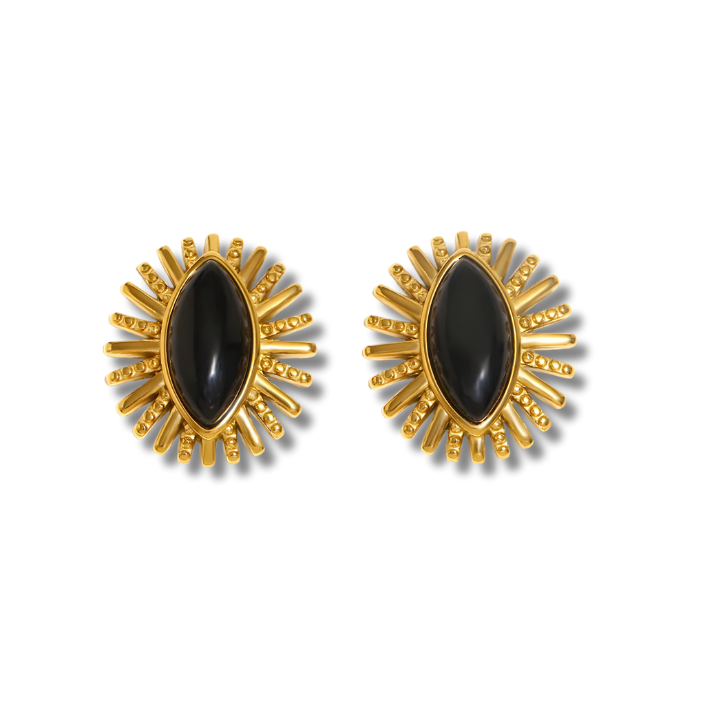 Pendientes Ojos de Ágata Vintage