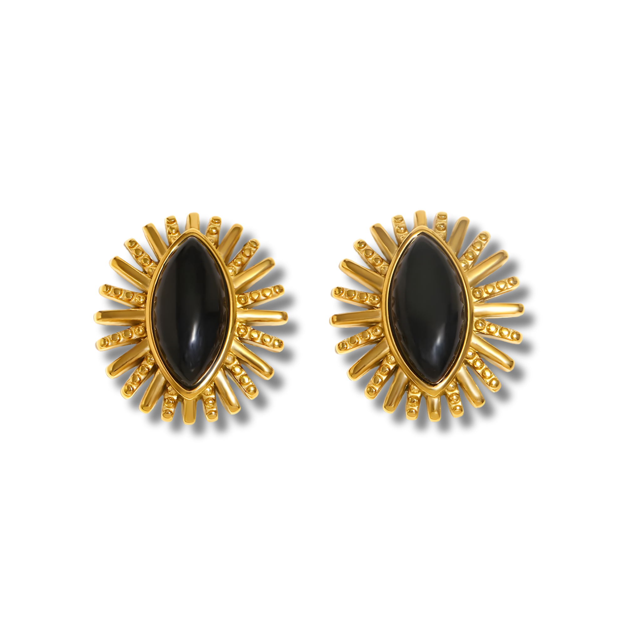 Pendientes Ojos de Ágata Vintage