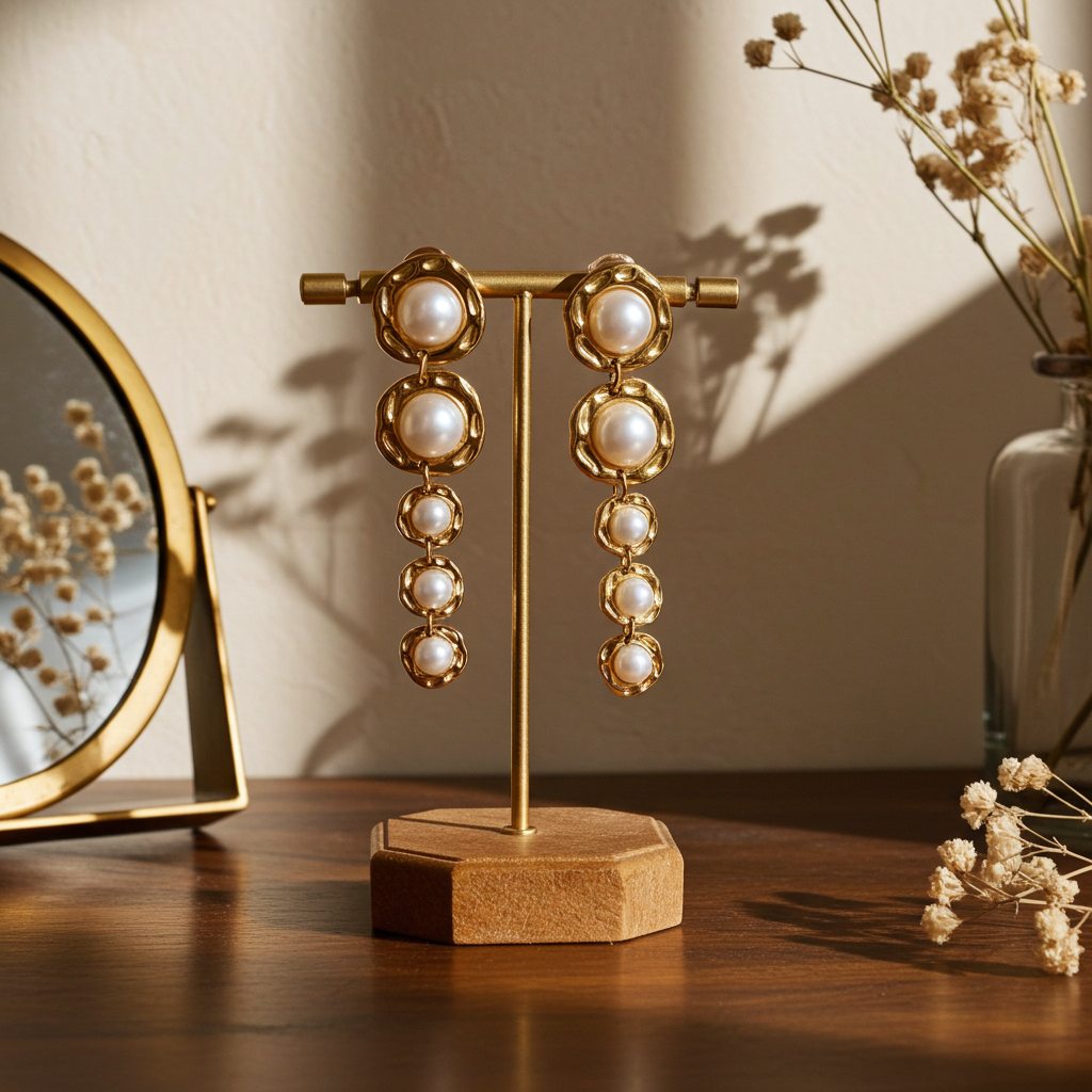 Pendientes Órbita Perla