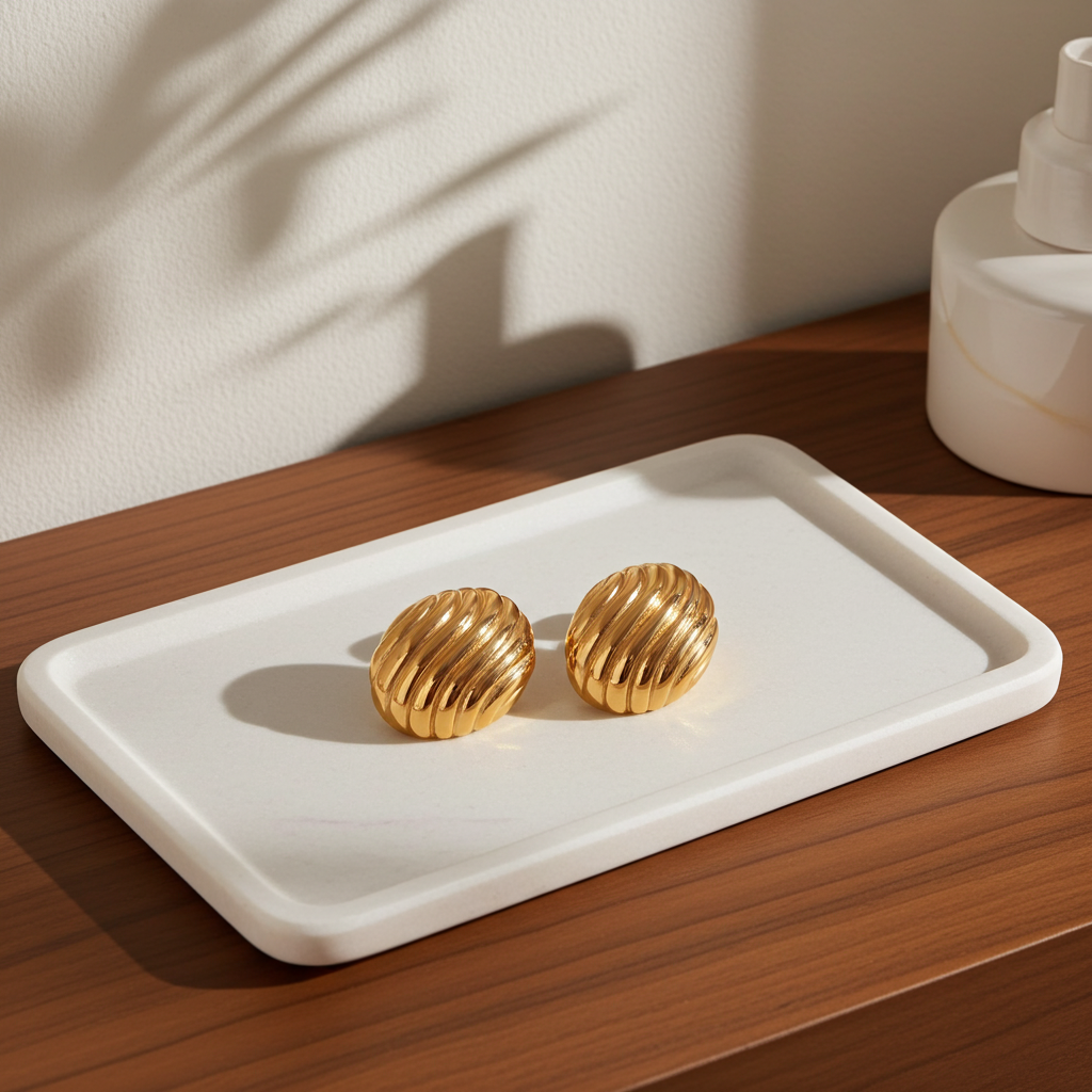 Pendientes Solaire Ondas