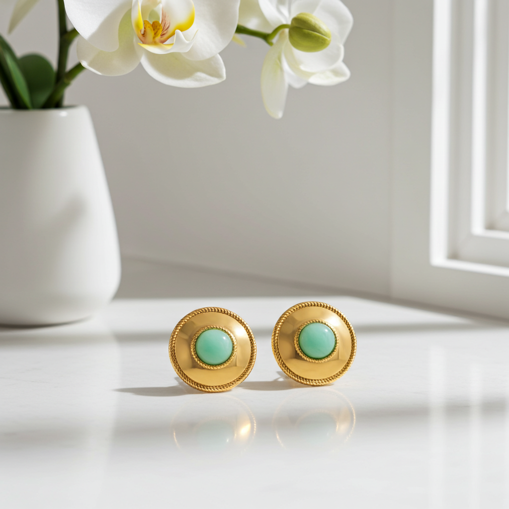 Pendientes Vintage Verdes