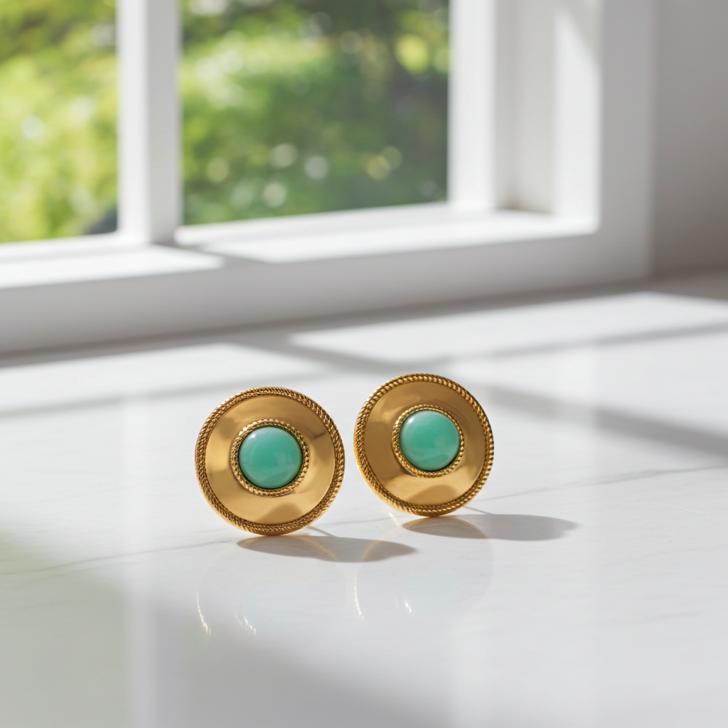 Pendientes Vintage Verdes