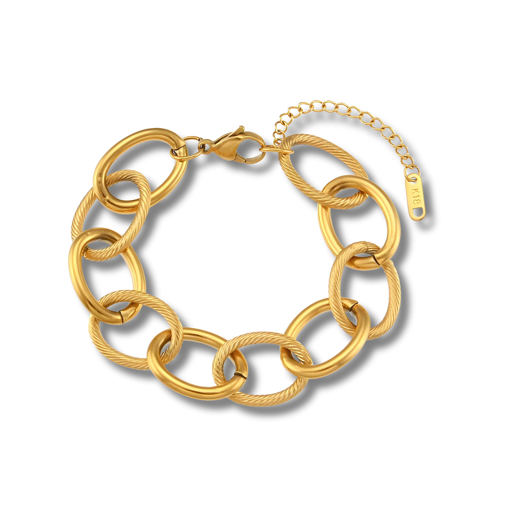 Pulsera Aros Trenzados