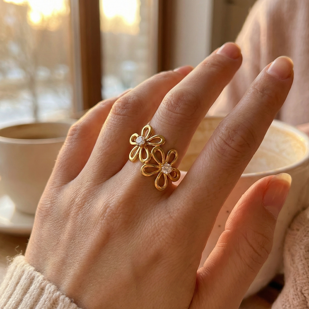 Anillo Stella Flor