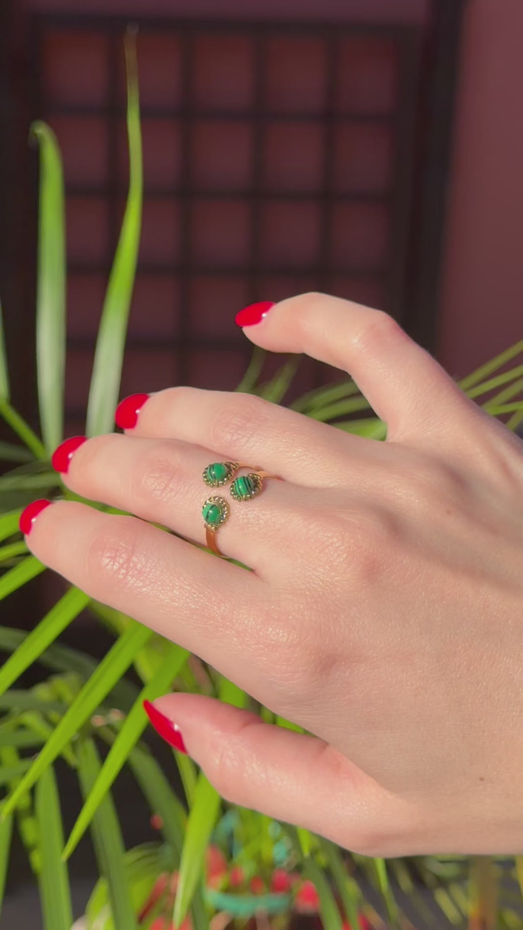 Anillo Trío Verdeluz