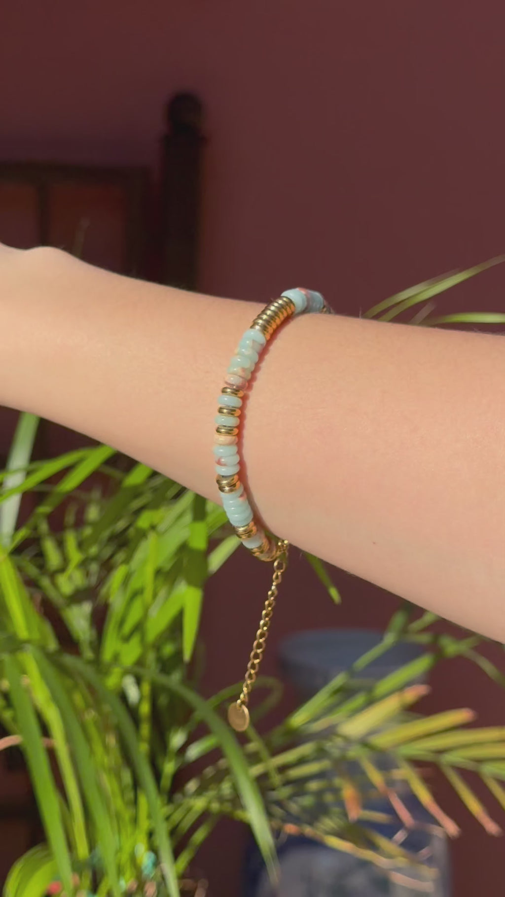 Pulsera Calm Cherry Agate